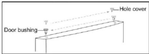 BRANDT BFC6510SW - Αντιστρέψτε την κατεύθυνση ανοίγματος της πόρτας - 10