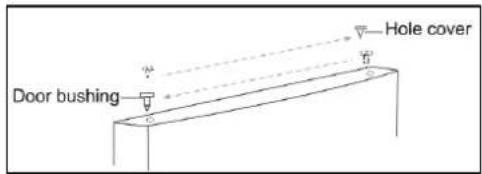 BRANDT BFC6510SW - Reversing the opening direction of the doors - 7