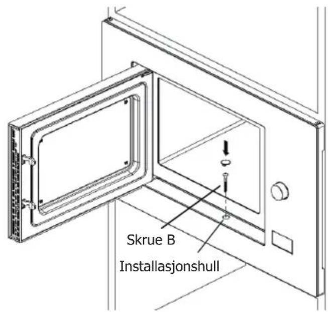 BRANDT BMG2115X - Installer ovnen i skapet - 2