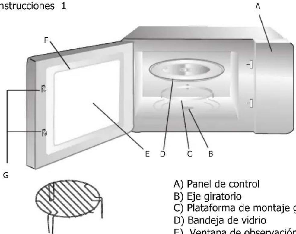BRANDT BMG2115X - Materiales que se deben evitar en el horno microondas - 1