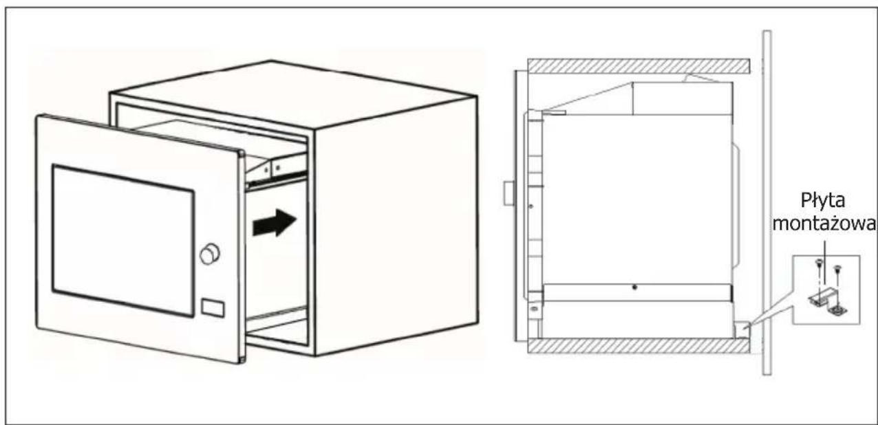BRANDT BMG2115X - Instalacja piekarnika - 1