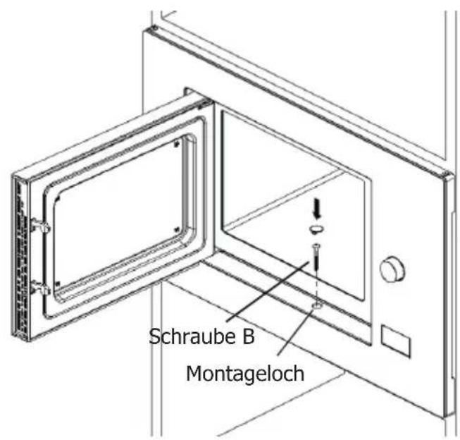 BRANDT BMG2115X - Montage des Mikrowellenofens - 2