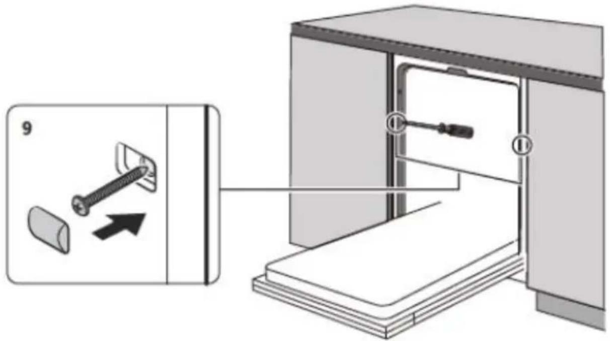BRANDT DWJ3137DS - Etapa 4. Etapas de instalación del lavavajillas - 2