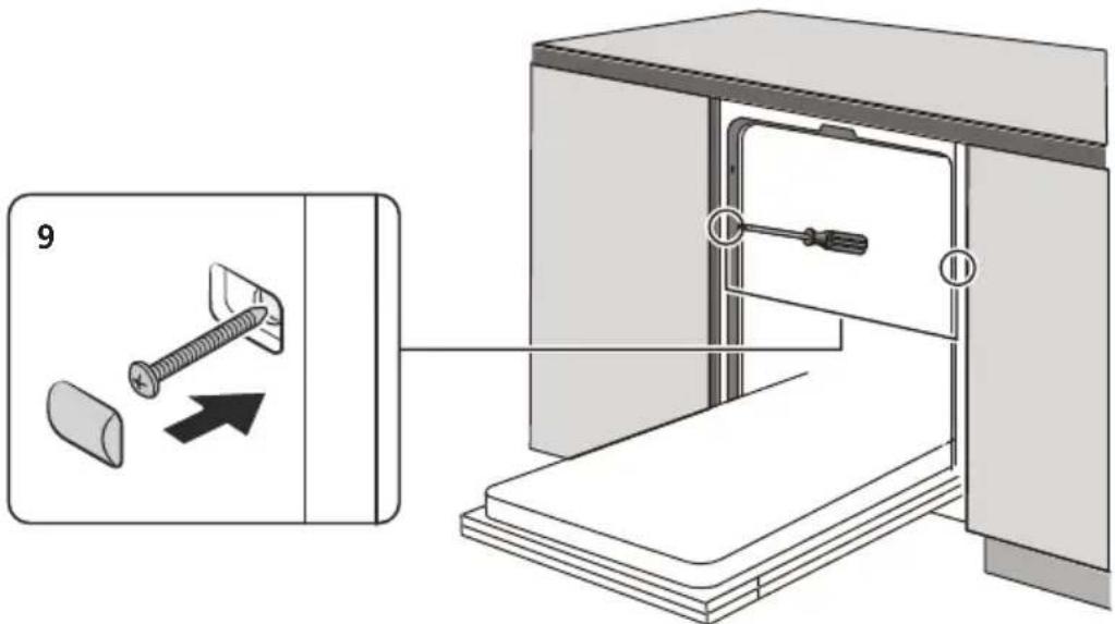 BRANDT DWJ3137DS - Step 4. Dishwasher installation steps - 2
