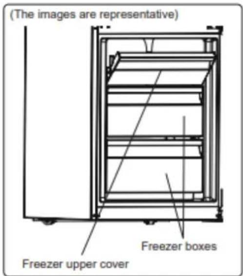BRANDT BVC8661NA - The freezer box - 1