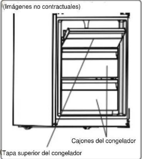 BRANDT BVC8661NA - El cajón del congelador - 1