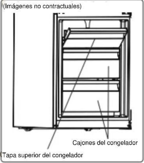 BRANDT BVC8661NR - El cajón del congelador - 1