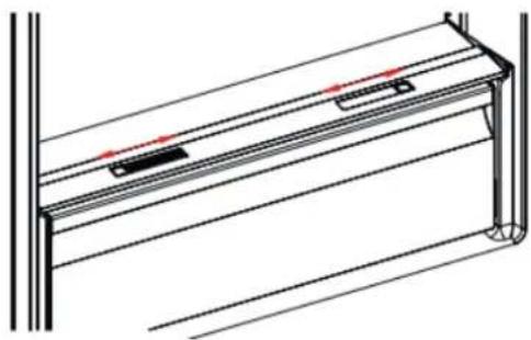 BRANDT BVC8661NR - Molette du bac à aliments frais - 1