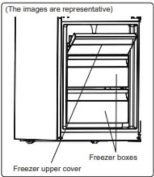 BRANDT BVC8661NR - The freezer box - 1