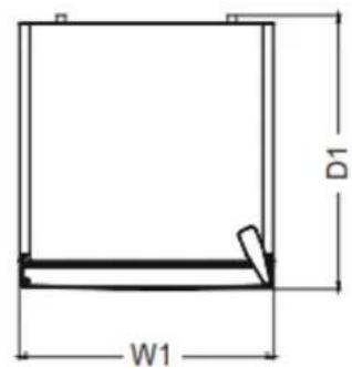 BRANDT BVL7260SR - Space required - 2