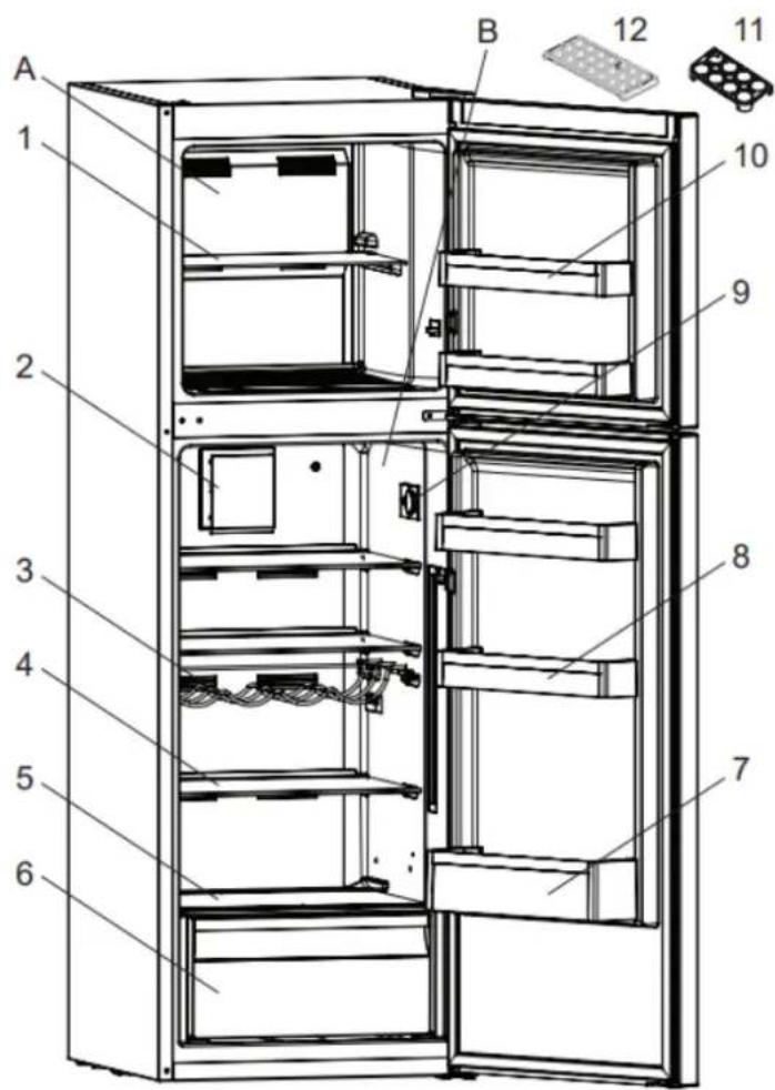 BRANDT BVD7060NR - Layout and presentation of your appliance - 1