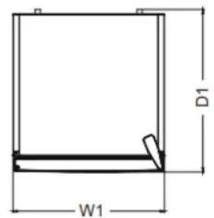 BRANDT BVD7060NV - Space required - 2