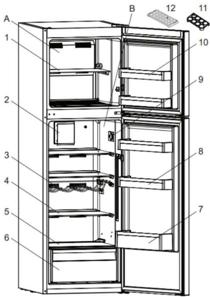 BRANDT BVD7060NV - Layout and presentation of your appliance - 1