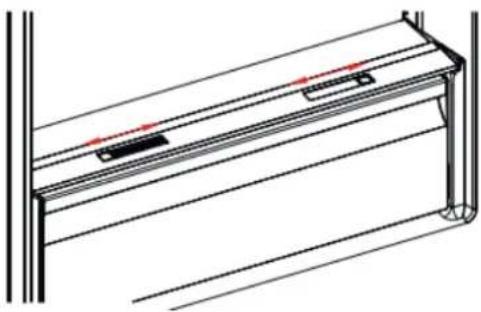 BRANDT BVD7060NV - Molette du bac à aliments frais (sur certains modèles) - 1
