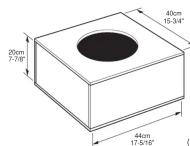 ALPINE DDW-F30A - FREQUENCY RESPONSE CURVE in SEALED ENCLOSURE/Caractéristique de fréquences dans un boîltier hermétique - 1