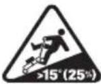 DEWALT DCMWP234 - Les éléments suivants sont des explications des symboles de danger et sécurité importants sur la tondeuse. - 4