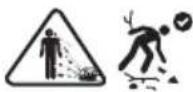 DEWALT DCMWP234 - The following are explanations of important safety hazard pictorials on the mower. - 15