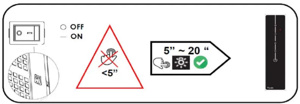 Pando I-1300 - DO NOT TOUCH ANY COMMAND KEY UNTIL AFTER 5 SECONDS - 2