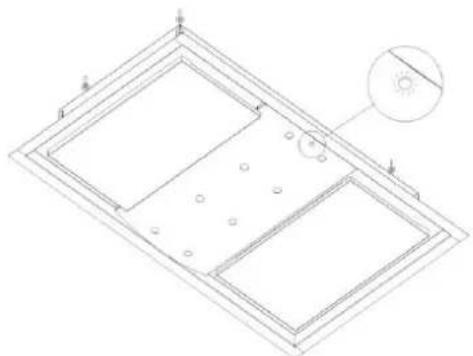 Pando E-392 - HOTTES SANS CLAVIER - MODULE DE CONFIRMATION ACOUSTIQUE OU VISUELLE: - 1