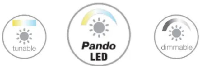 Pando E-391 - Pando LED (Function only for models with Pando LED logo on their internal label) - 1