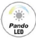 Pando E-391 - LED Pando. Réglez le mode avec la télécommande TOUCH RF. - 3