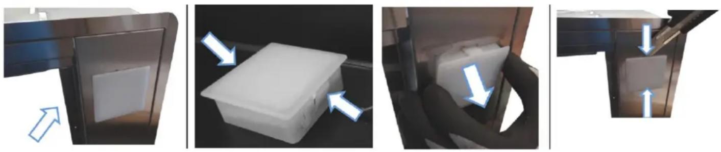 Pando E-391 - EXEMPLE DE INSTALARE ŞI ÎNLOCUIRE A LĂMPILOR ÎN FUNCTIE DE VERSIUNI: - 1