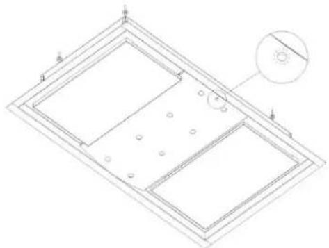 Pando E-391 - HOODS WITHOUT BUTTON PANEL – ACOUSTIC AND VISUAL CONFIRMATION MODUL: - 1