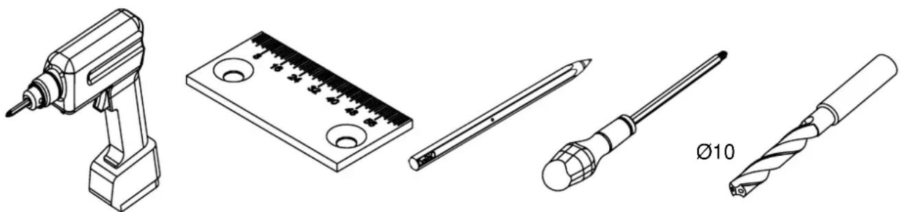 Pando P-725 - HERRAMIENTAS NECESARIAS / FERRAMENTAS NECESSÁRIAS / LES OUTILS NÉCESSAIRES / TOOLS NEEDLE - 1