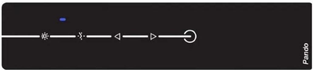Pando EVO - СЕНСОРНЫЙ ПУЛЬТ ДИСТАНЦИОННОГО УПРАВЛЕНИЯ TOUCH RF - 1