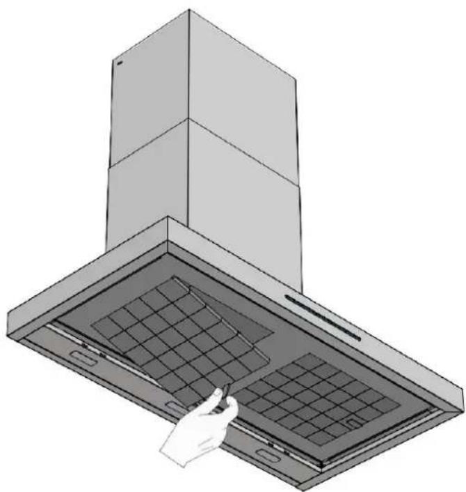 Pando E-390 - CLEANING AND MAINTENANCE OF THE FILTERS - 3