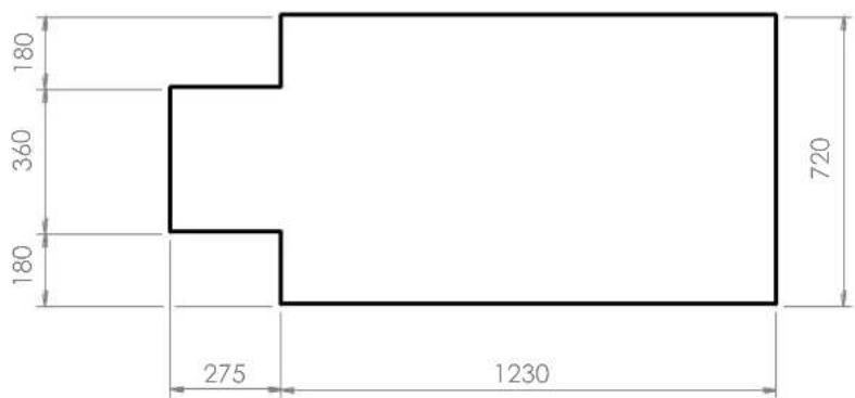 Pando E-250 - COTAS / DIMENSÕES / REPÈRES / DIMENSIONS - 3