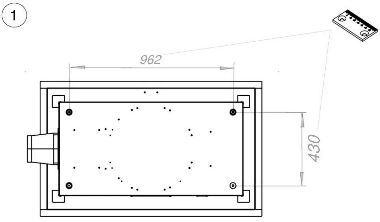 Pando E-250 - INSTALACIÓN / INSTALAÇÃO / INSTALLATION / INSTALLATION - 1