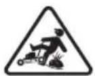 DEWALT DCMWP600 - Las siguientes son explicaciones de ilustraciones de peligros de seguridad importantes en la podadora. - 8