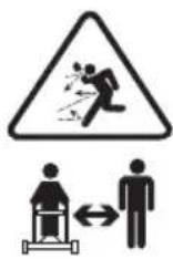 DEWALT DCMWP600 - The following are explanations of important safety hazard pictorials on the mower. - 1