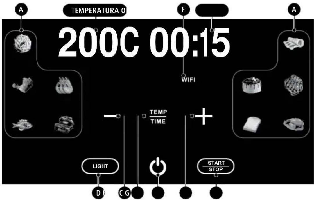 MPM MFR-10M/WIFI - PANNELLO DI CONTROLLO CON DISPLAY - 1