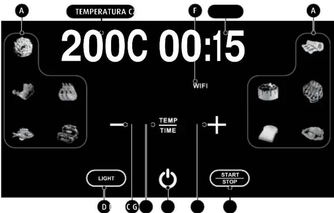 MPM MFR-10M/WIFI - PANEL STERUJĄCY Z WYŚWIETLACZEM - 1