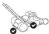 DEWALT DCMWSP256 - Les éléments suivants sont des explications des symboles de danger et sécurité importants sur la tondeuse. - 11