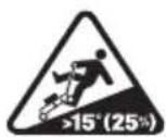 DEWALT DCMWSP256 - Les éléments suivants sont des explications des symboles de danger et sécurité importants sur la tondeuse. - 4