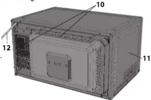 SHARP YC-MA262A - Ne touchez jamais la grille lorsqu'elle est chaude. - 1