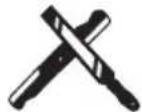 DEWALT DCMWSP650 - Voyant d'aiguisage des lames (Fig. U) - 1