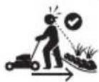 DEWALT DCMWSP650 - The following are explanations of important safety hazard pictorials on the mower. - 9