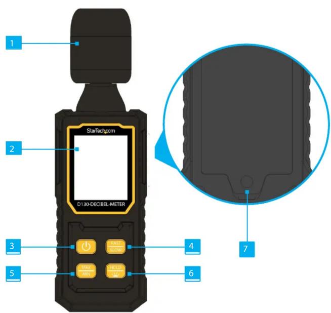 StarTech.com D130-DECIBEL-METER - ID du produit - 1