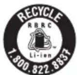 DEWALT DCSNP2142 - À propos des sceaux de batterie Call2Recycle - 1