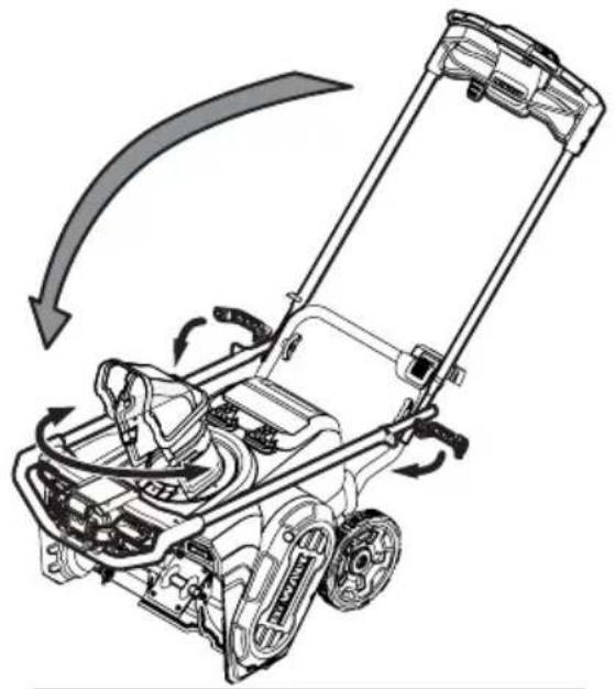 DEWALT DCSNP2142 - Folding and Unfolding the Handle - 2