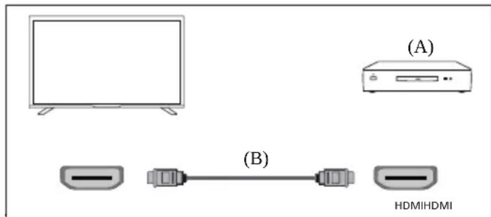 SHARP 50GM6445E - Connessione HDMI - 1