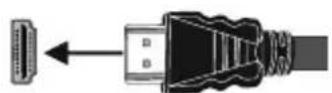 TOSHIBA 24WV3E63DG - HDMI-aansluiting - 1