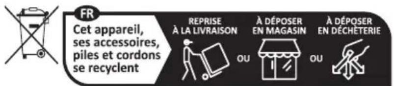 TOSHIBA 65QV3363DG - Mise au rebut des batteries et/ou des accumulateurs - 2