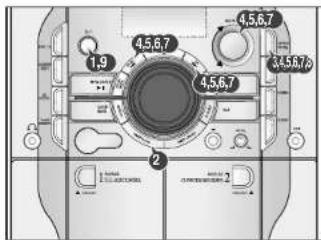 SAMSUNG MAX-X65 - Minuterie - 1