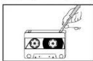 SAMSUNG MAX-X65 - Précautions concernant les cassettes audio - 2
