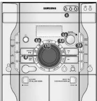 SAMSUNG MAX-X65 - Programmation de l'ordre d'écoute - 3